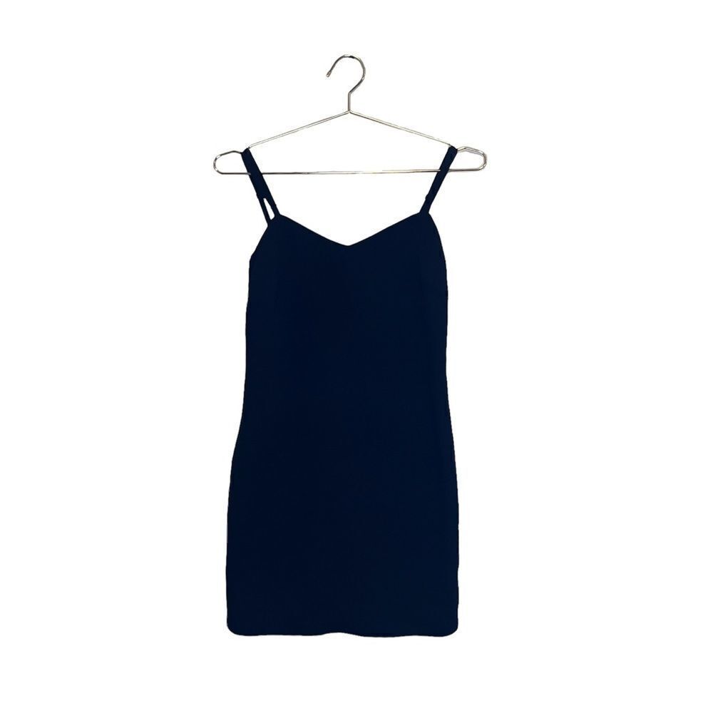 VINTAGE Esprit Black Slip Dress